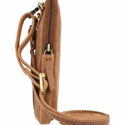 Greenburry Umhängetaschen<Vintage Umhängetasche Leder 11 cm brown