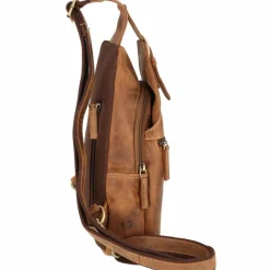 Greenburry Vintage Umhängetasche Leder 16 cm