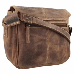 Greenburry Vintage Umhängetasche Leder 20 cm