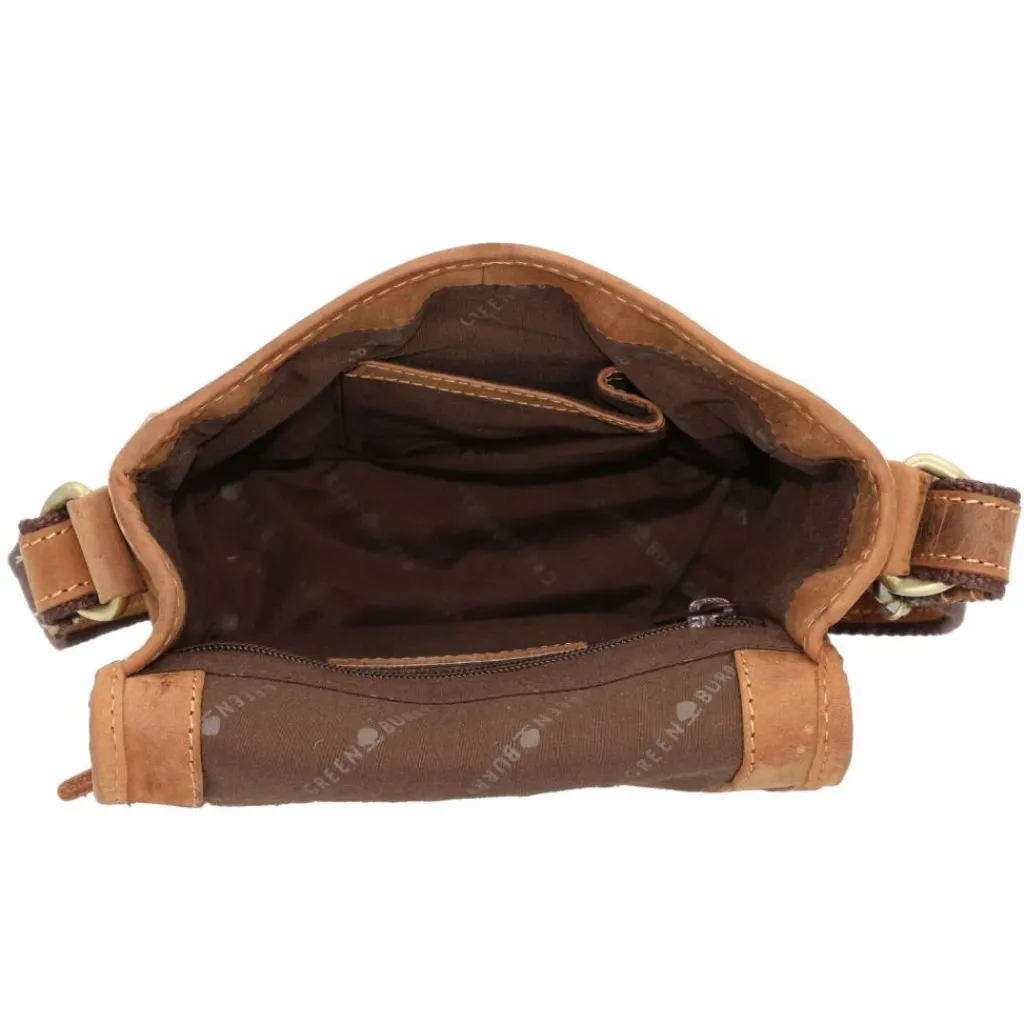 Greenburry Vintage Umhängetasche Leder 21 cm