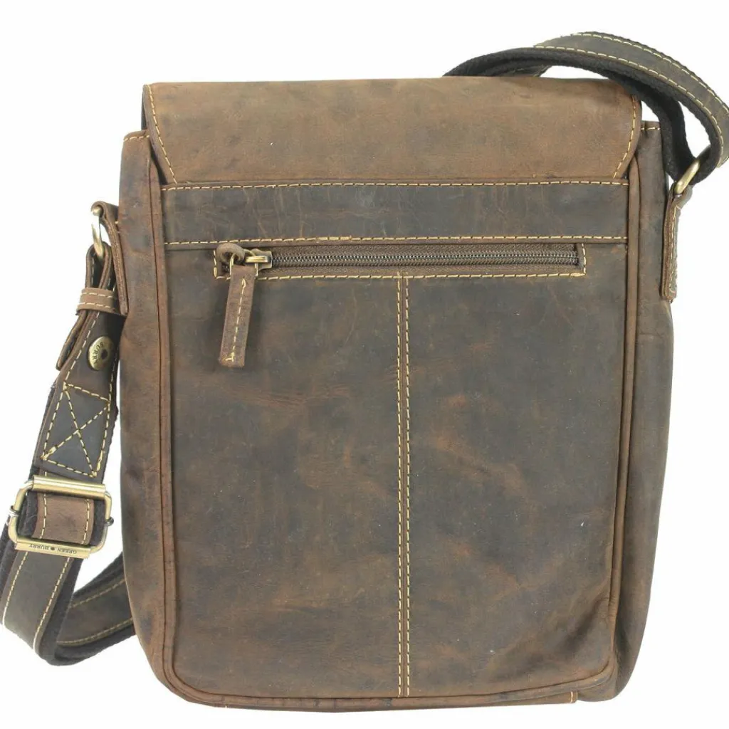 Greenburry Vintage Umhängetasche Leder 25 cm
