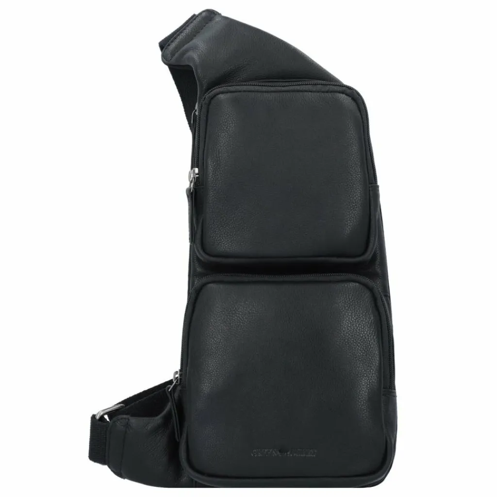 Greenburry Vintage Umhängetasche Leder 43 cm