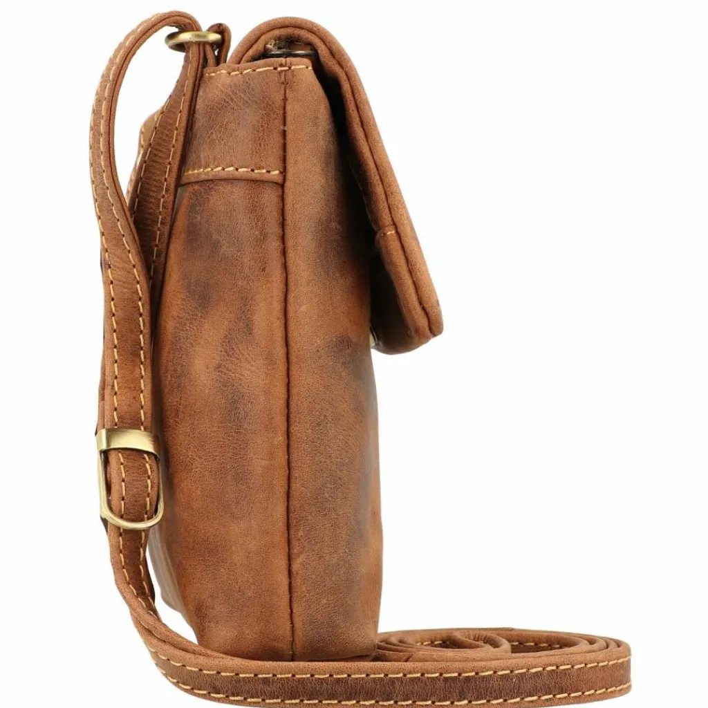 Greenburry Vintage Umhängetasche Leder 25 cm