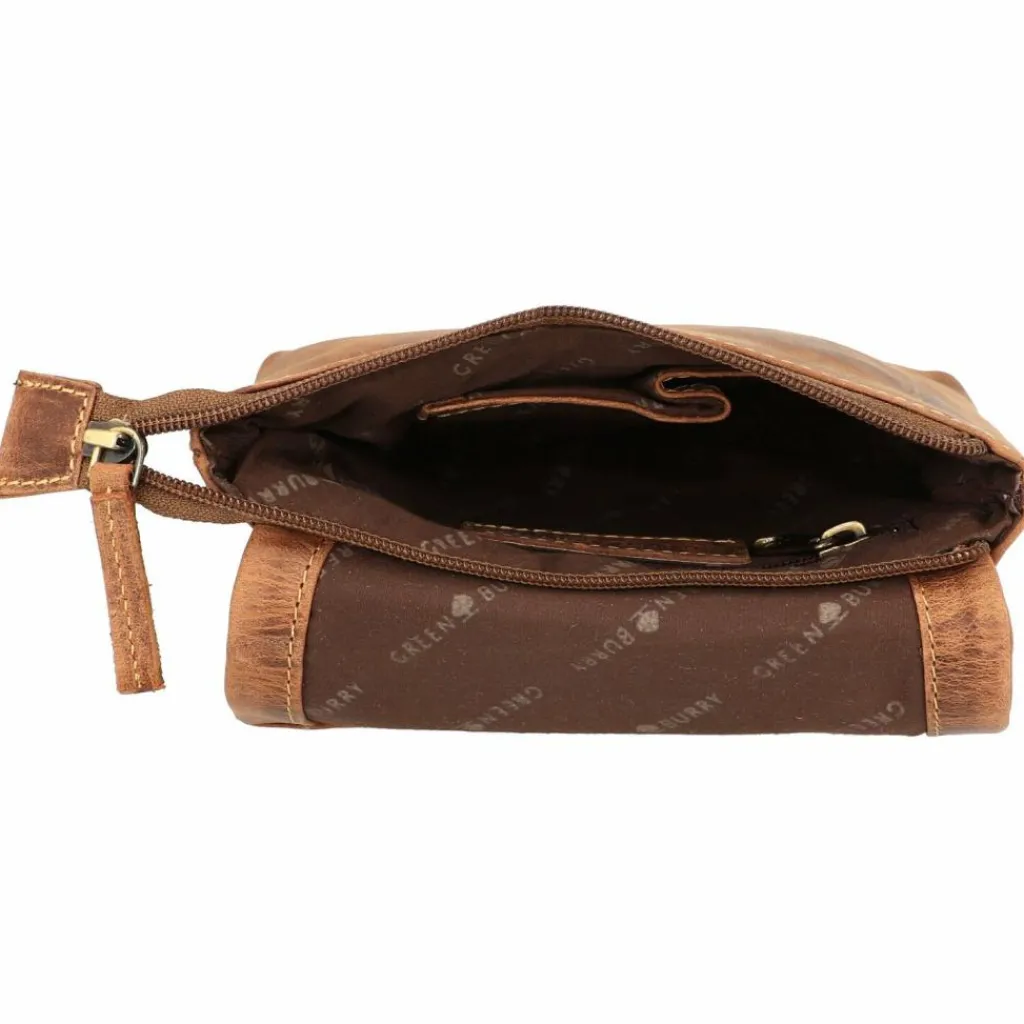 Greenburry Vintage Umhängetasche Leder 25 cm