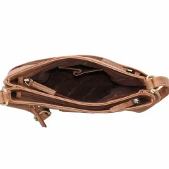 Greenburry Vintage Umhängetasche Leder 25 cm