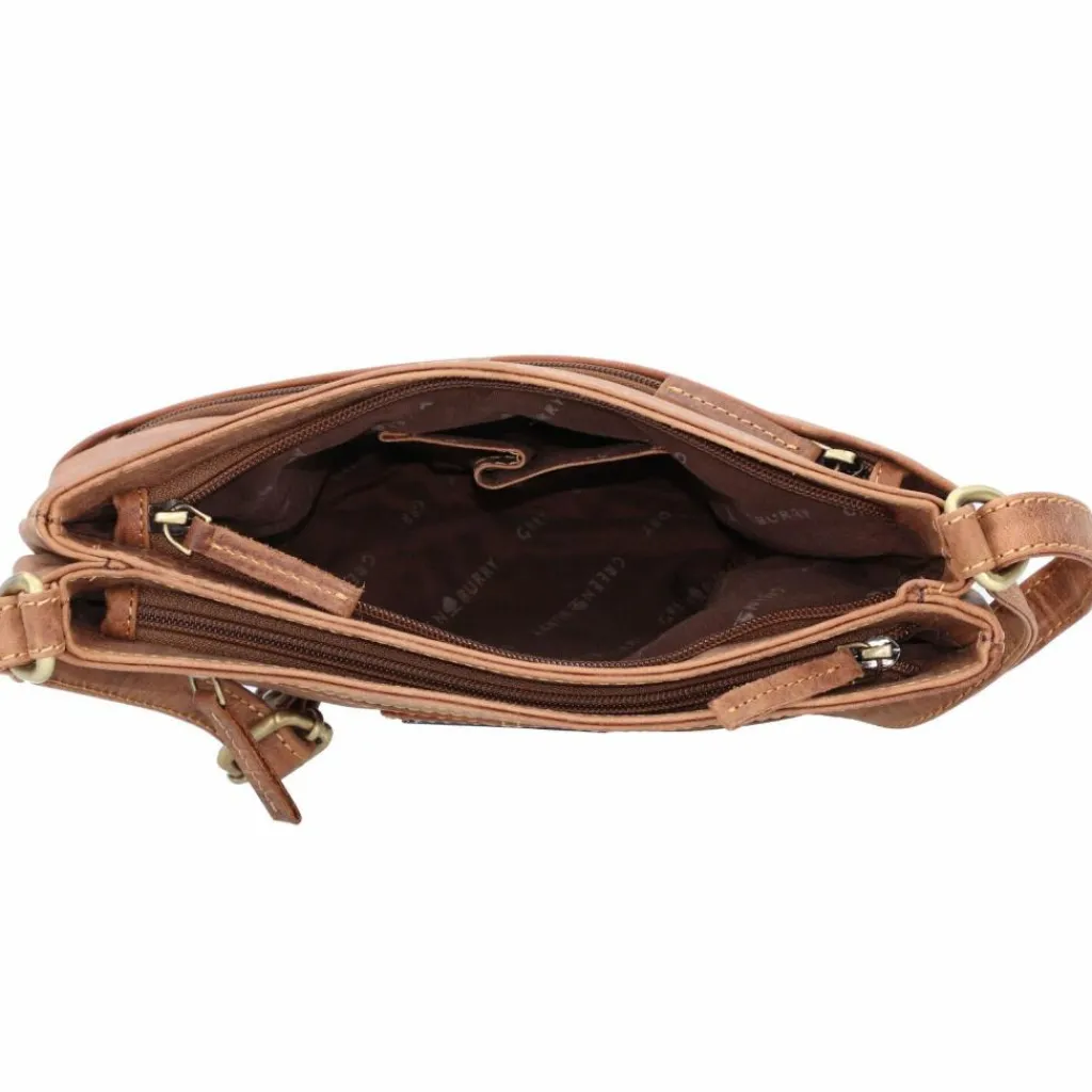 Greenburry Vintage Umhängetasche Leder 25 cm
