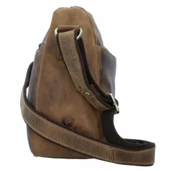 Greenburry Umhängetaschen<Vintage Umhängetasche Leder 30 cm brown