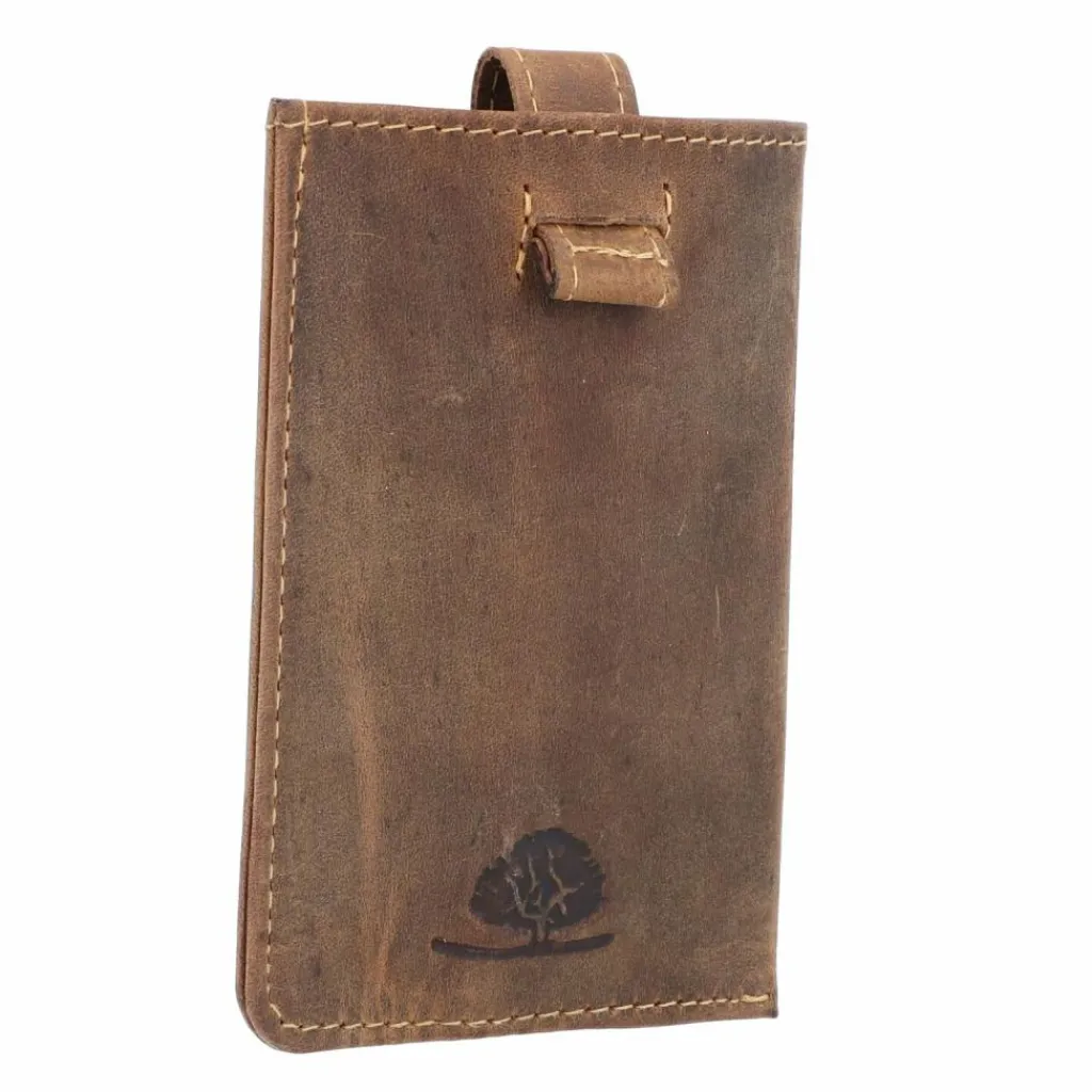 Greenburry Vintage Visitenkartenetui RFID Leder 7 cm