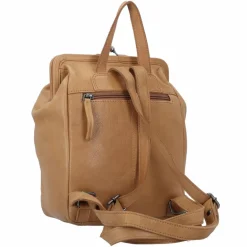 Greenburry Lederrucksäcke|City Rucksäcke<Vintage washed City Rucksack Leder 27 cm cognac