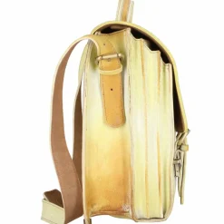 Best Greenland Nature Art+Craft Aktentasche Leder 41 cm Laptopfach handbemalt