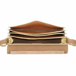 Best Greenland Nature Art+Craft Aktentasche Leder 41 cm Laptopfach handbemalt