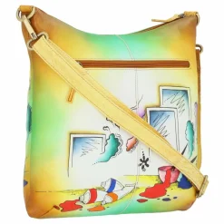 Greenland Nature Umhängetaschen<Art+Craft Umhängetasche Leder 34 cm handbemalt