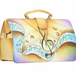 Greenland Nature Doktorkoffer<Art+Craft Doktorkoffer Leder 37 cm handbemalt