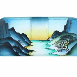 Damen Greenland Nature Art+Craft Geldbörse RFID Leder 20 cm