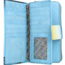 Damen Greenland Nature Art+Craft Geldbörse RFID Leder 20 cm