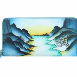 Damen Greenland Nature Art+Craft Geldbörse RFID Leder 20 cm