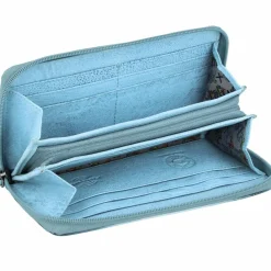 Damen Greenland Nature Art+Craft Geldbörse RFID Leder 20 cm