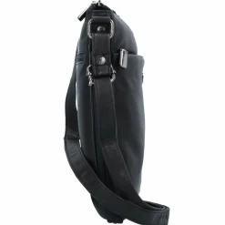 Greenland Nature Umhängetaschen<Nappa Umhängetasche Leder 29 cm black