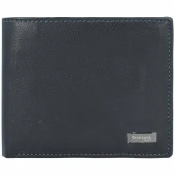 Greenland Nature Herrengeldbörsen Querformat<Nappa Geldbörse RFID Leder 11 cm black