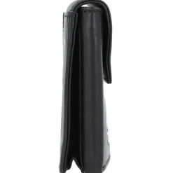 Hot Greenland Nature Black Nappa Geldbörse RFID Leder 7 cm schwarz