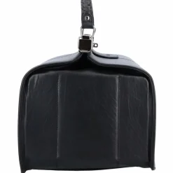 Greenland Nature Black Nappa Doktorkoffer Leder 48 cm