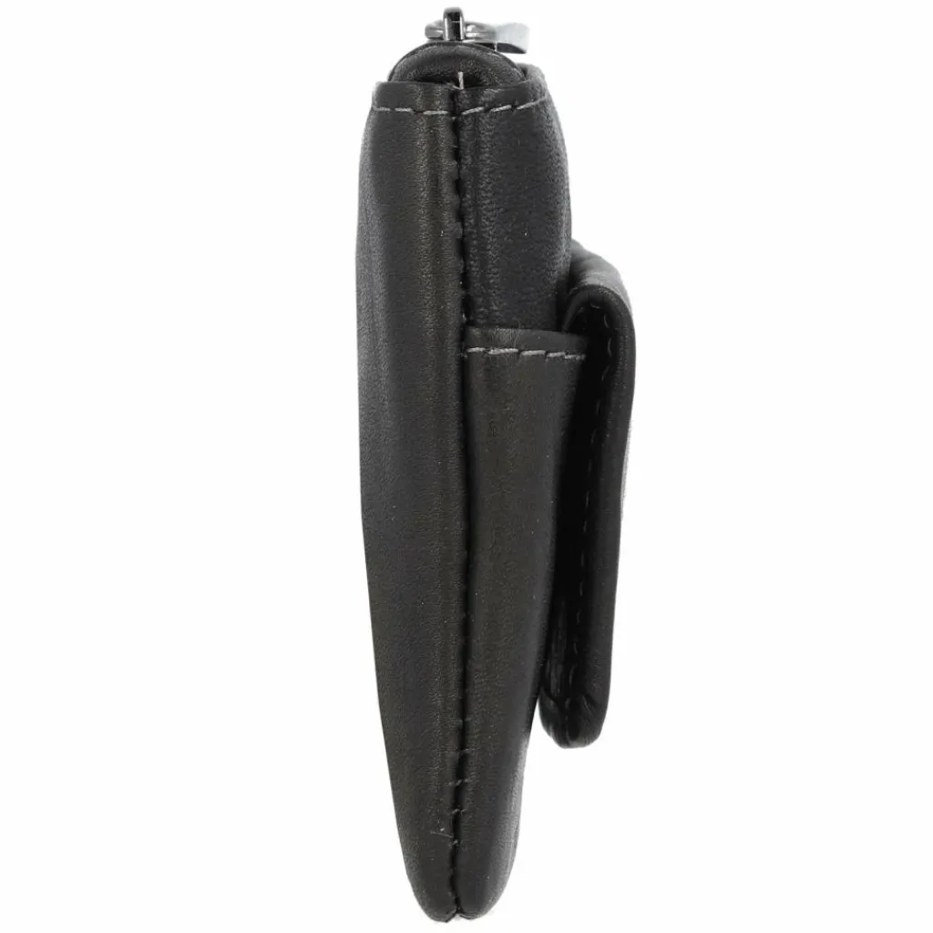 Best Greenland Nature Black Nappa Schlüsseletui RFID Leder 11,5 cm schwarz