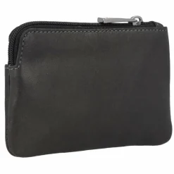 Best Greenland Nature Black Nappa Schlüsseletui RFID Leder 11,5 cm schwarz