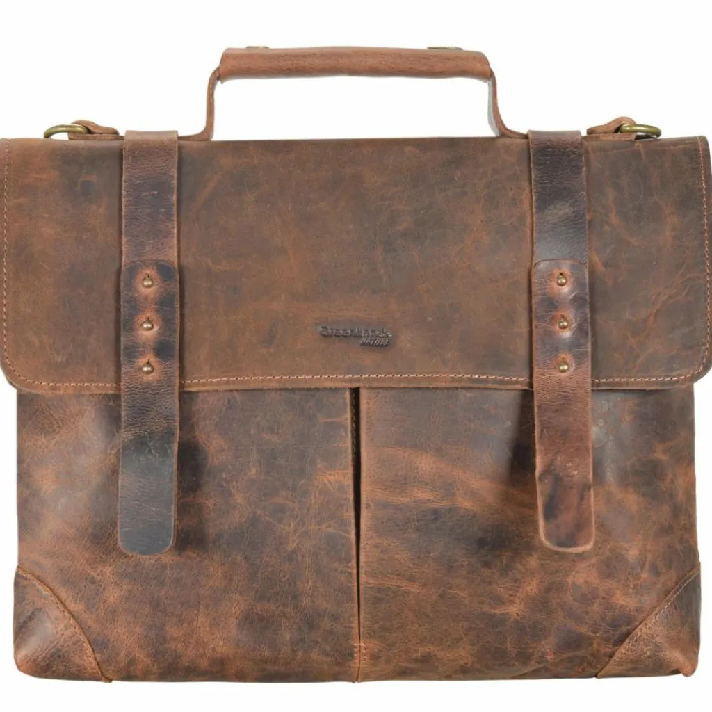 Greenland Nature Aktentaschen<Classic Aktentasche Leder 41 cm brown