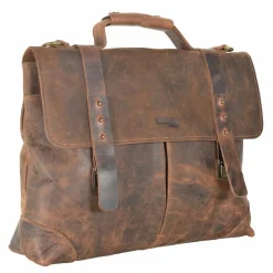 Greenland Nature Aktentaschen<Classic Aktentasche Leder 41 cm brown