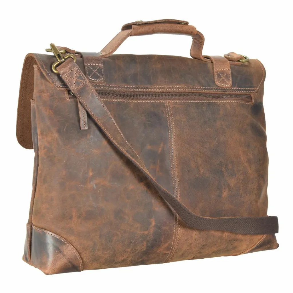 Greenland Nature Aktentaschen<Classic Aktentasche Leder 41 cm brown