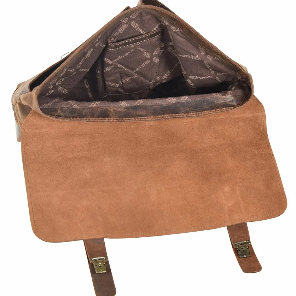 Greenland Nature Aktentaschen<Classic Aktentasche Leder 41 cm brown