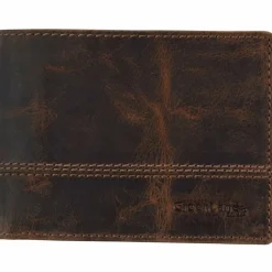 Greenland Nature Damengeldbörsen Querformat<Classic Geldbörse Leder 12.5 cm brown