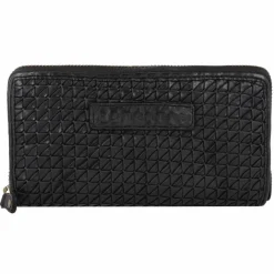 Greenland Nature Damengeldbörsen Querformat<Femi & Nine Geldbörse Leder 20 cm black