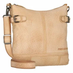 Greenland Nature Umhängetaschen<Femi & Nine Umhängetasche Leder 33 cm sand