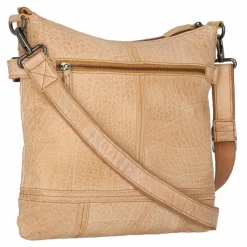 Greenland Nature Umhängetaschen<Femi & Nine Umhängetasche Leder 33 cm sand