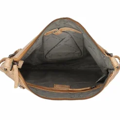 Greenland Nature Umhängetaschen<Femi & Nine Umhängetasche Leder 33 cm sand