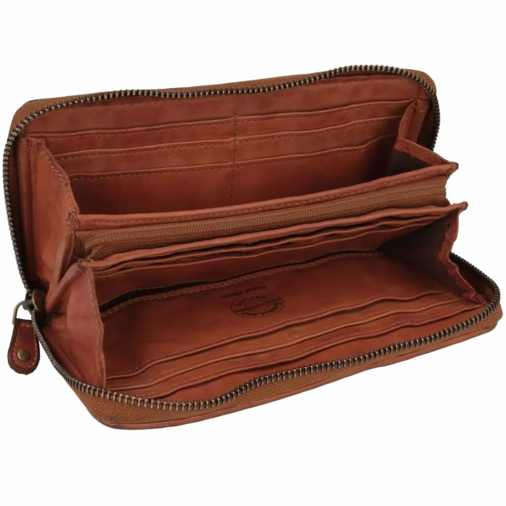 Best Greenland Nature Femi & Nine Geldbörse Leder 20 cm cognac