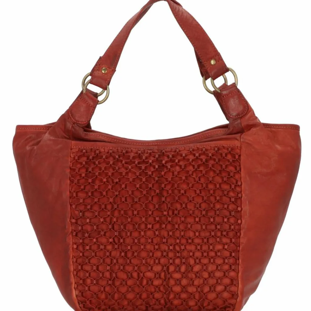 Greenland Nature Femi & Nine Schultertasche Leder 38 cm