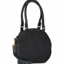 Greenland Nature Schultertaschen<Femi & Nine Schultertasche Leder 34 cm navy