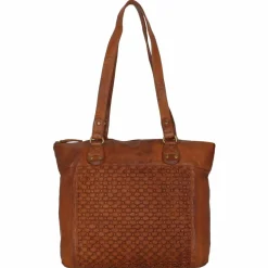 Greenland Nature Femi & Nine Schultertasche Leder 35 cm