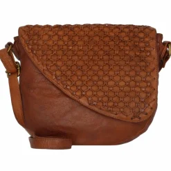 Discount Greenland Nature Femi & Nine Umhängetasche Leder 24 cm cognac