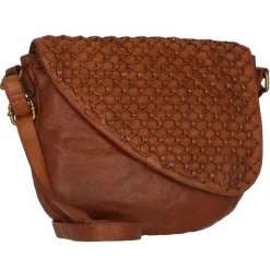 Discount Greenland Nature Femi & Nine Umhängetasche Leder 24 cm cognac