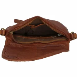 Discount Greenland Nature Femi & Nine Umhängetasche Leder 24 cm cognac