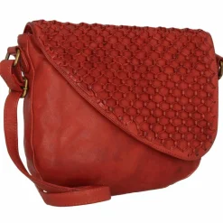 Discount Greenland Nature Femi & Nine Umhängetasche Leder 24 cm red
