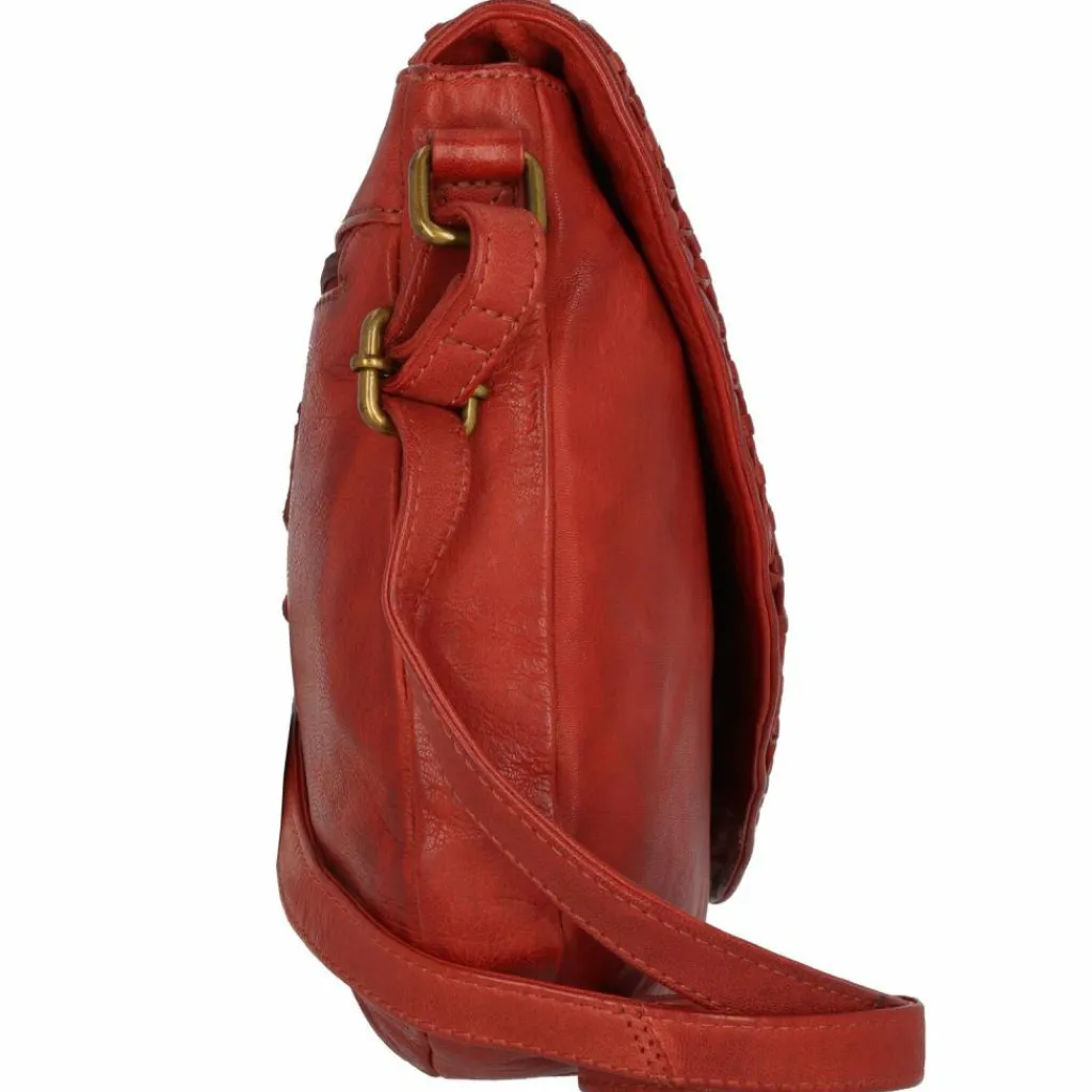 Discount Greenland Nature Femi & Nine Umhängetasche Leder 24 cm red