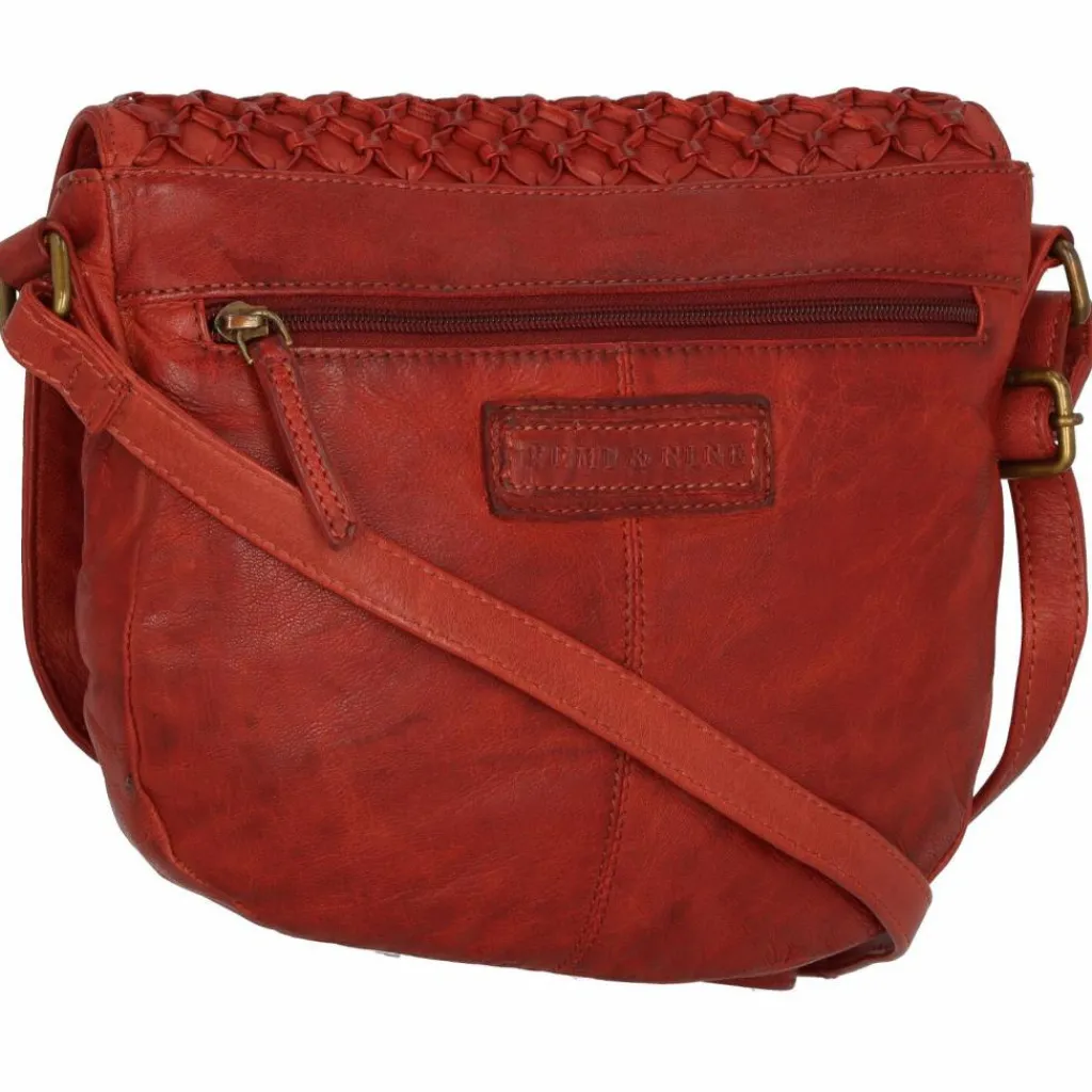 Discount Greenland Nature Femi & Nine Umhängetasche Leder 24 cm red