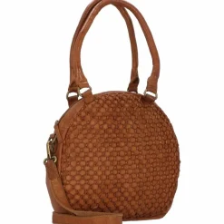 Greenland Nature Schultertaschen<Femi & Nine Schultertasche Leder 34 cm cognac