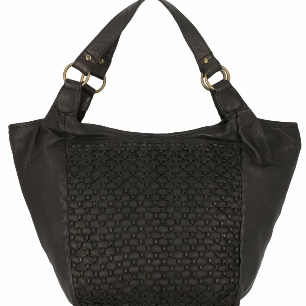 Greenland Nature Femi & Nine Schultertasche Leder 38 cm