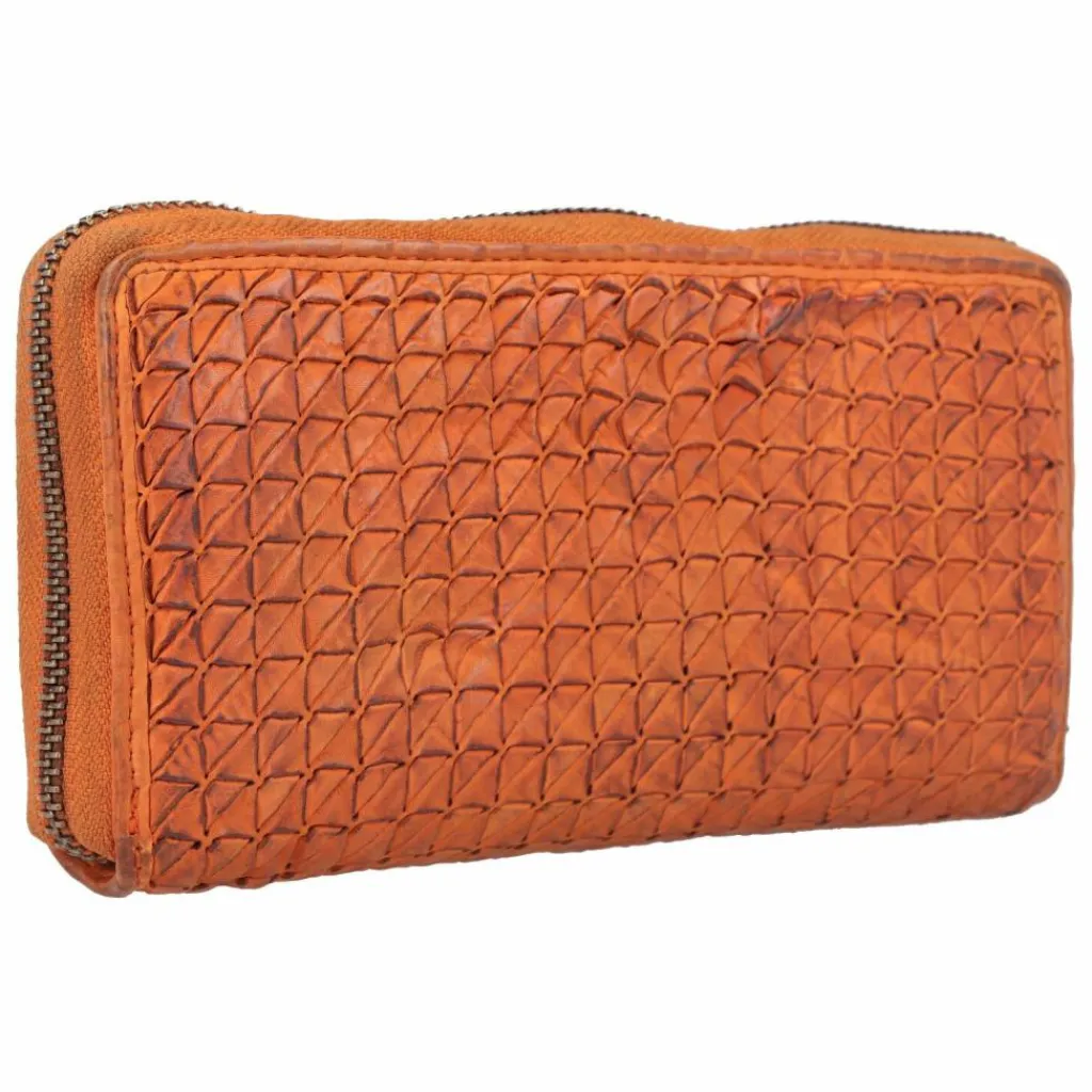 Outlet Greenland Nature Femi & Nine Geldbörse Leder 20 cm orange