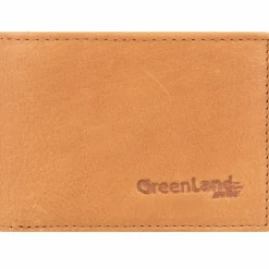 Greenland Nature Herrengeldbörsen Querformat<Geldbörse RFID Schutz Leder 10 cm braun